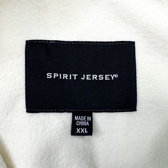 Spirit Jersey Sporty Full-Zip Track Jacket - Size XXL - Picture 4 of 5